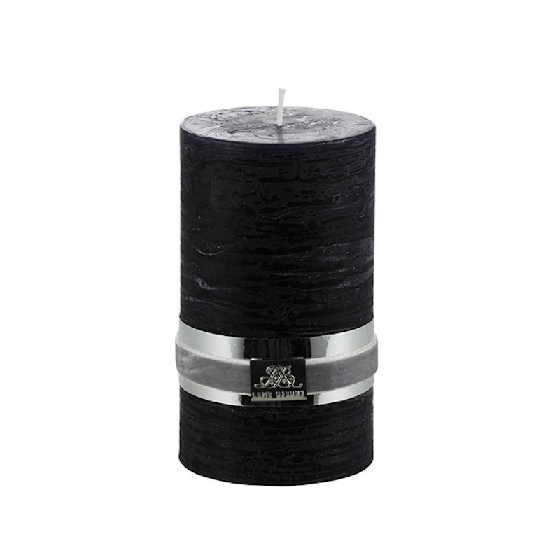 Rustic Candle Medium, Black