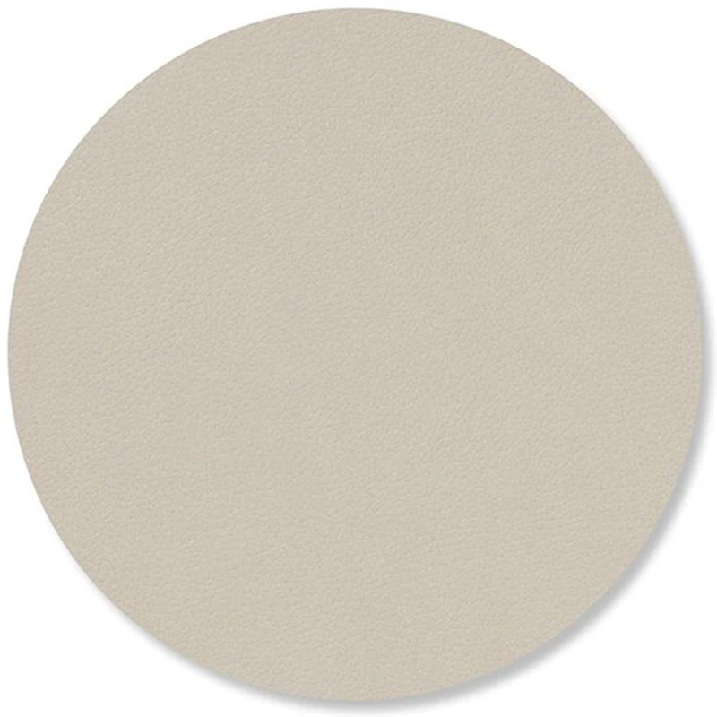 Circle Glass Coaster Nupo 10 cm, Oyster White