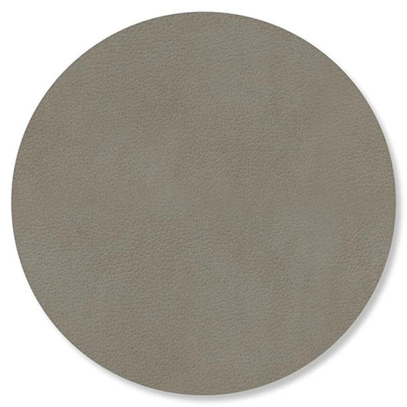 Circle Glass Coaster Nupo 10 cm, Flint Grey