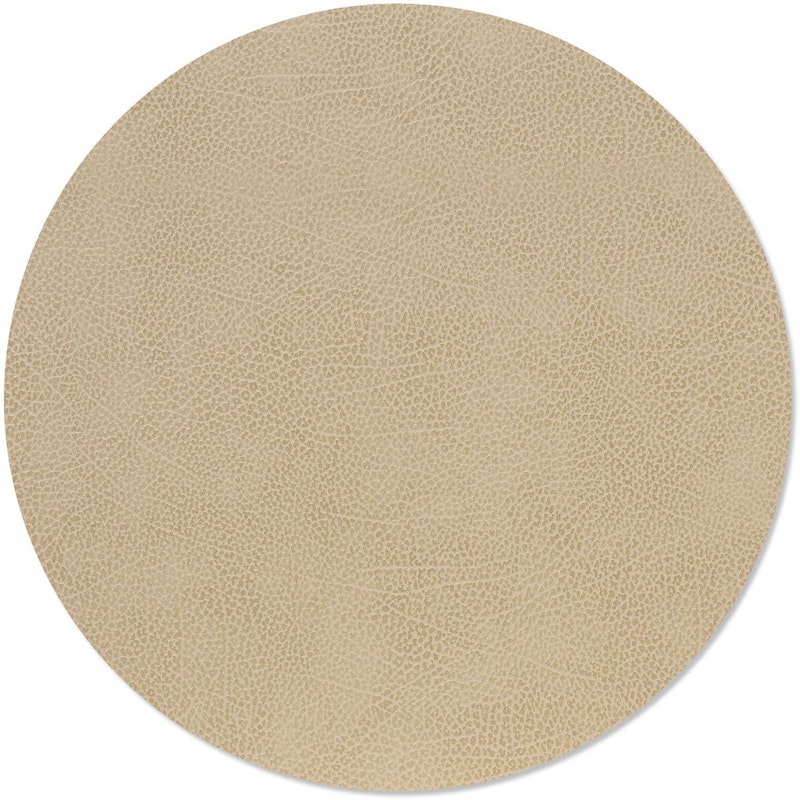 Circle XL Table Mat Hippo Ø40 cm, Sand