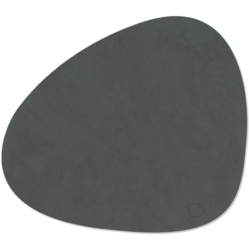 Curve L Table Mat Nupo 37x44 cm, Anthracite