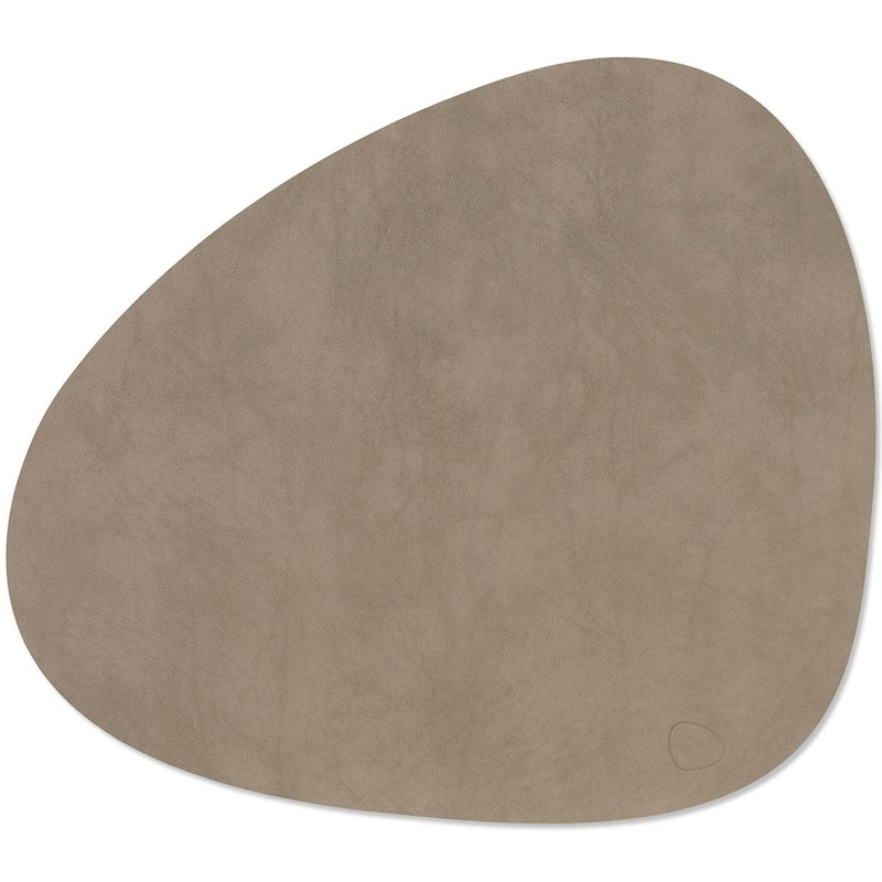 Curve L Table Mat Nupo 37x44 cm, Nomad Grey
