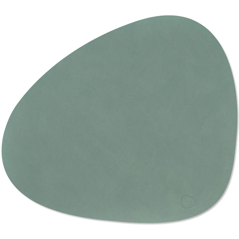 Curve L Table Mat Nupo 37x44 cm, Pastel Green