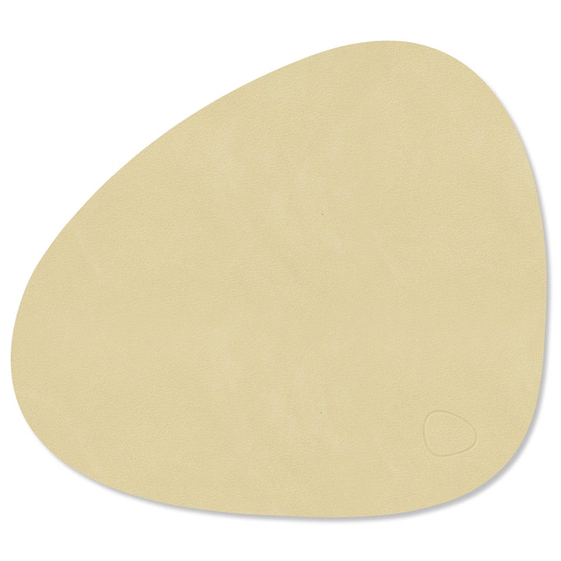 Curve S Table Mat Nupo 24x28 cm, Lemon Sorbet