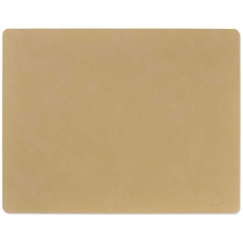 Square L Table Mat Nupo 35x45 cm, Khaki