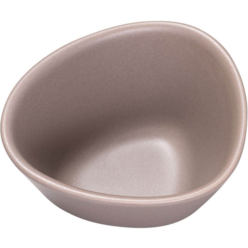 Stoneware Bowl 11x10 cm, Warm Grey