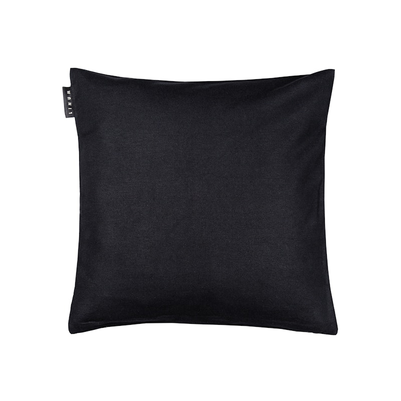 Annabell Cushion Cover 40x40 cm, Black