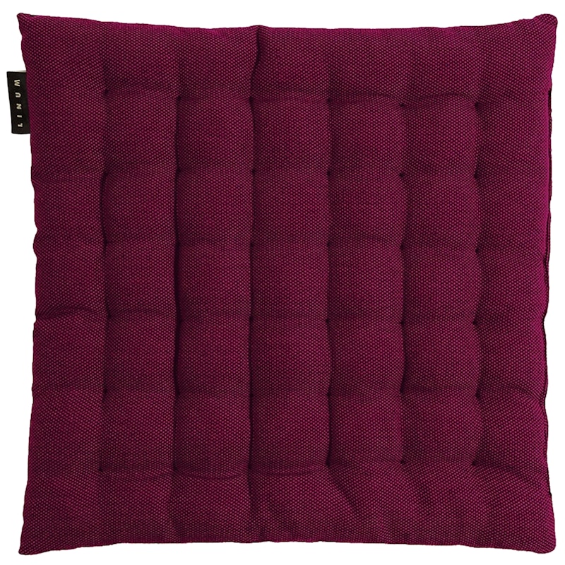 Pepper Seat Cushion 40x40 cm, Burgundy