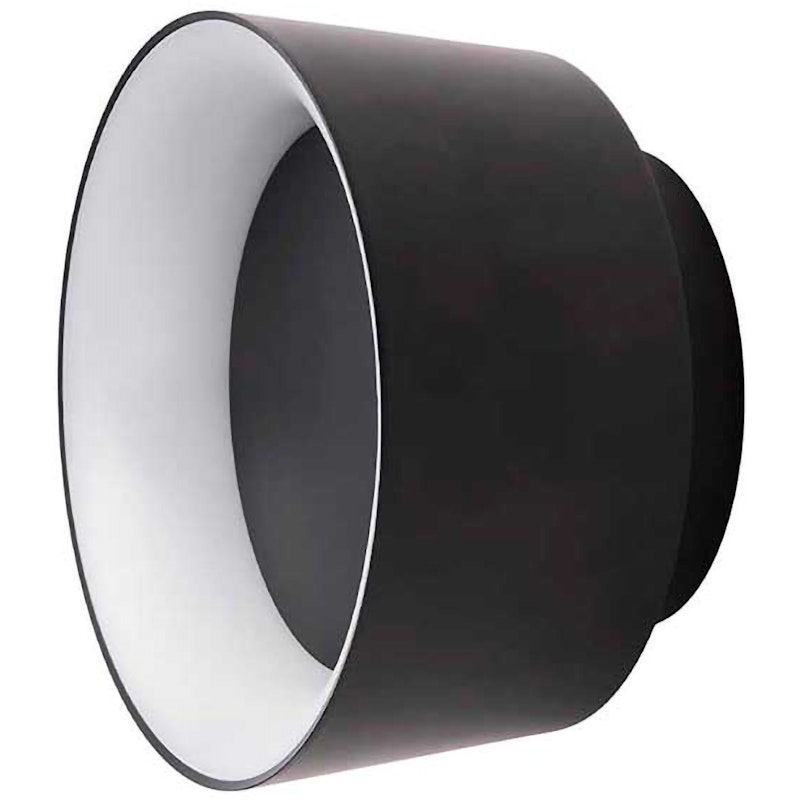 Cookie Wall Lamp / Ceiling Lamp Ø15 cm, Black