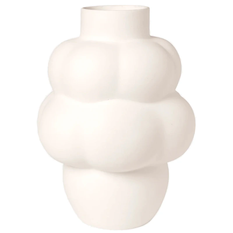 Balloon 04 Vase Petit, Raw White