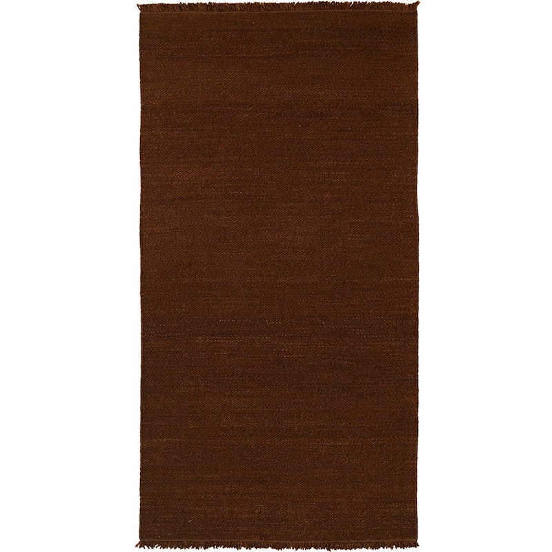 Found 01 Rug 90x180 cm, Rusty Iron