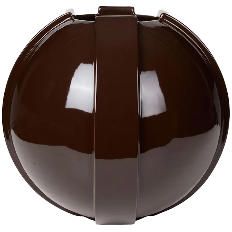 Vase 02, Dark Brown