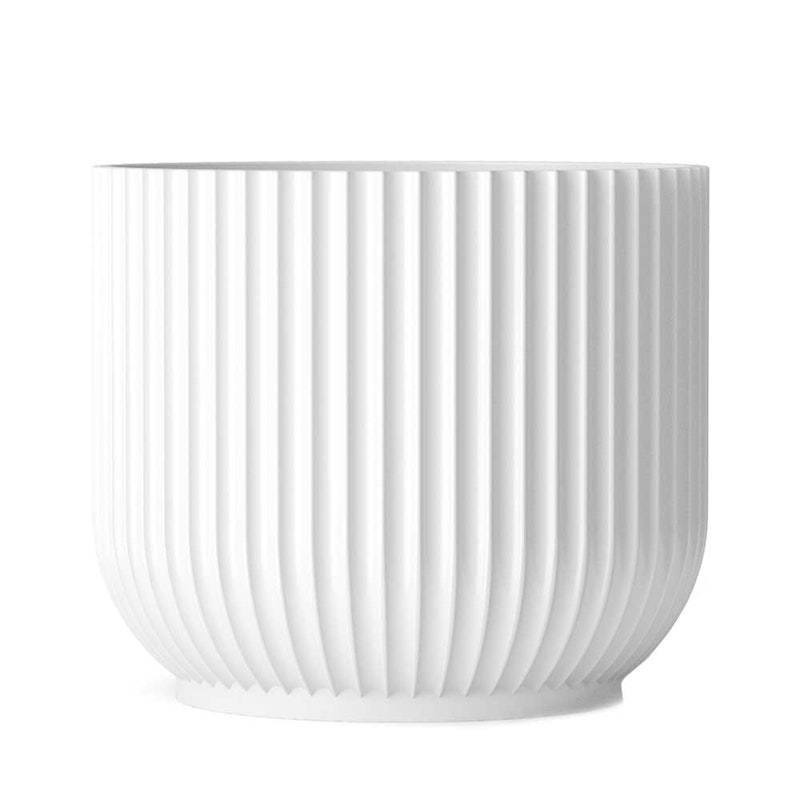 Lyngby Flower Pot Large, White