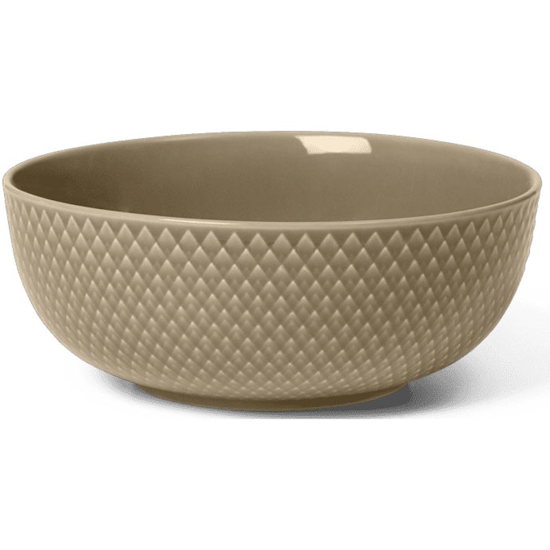 Rhombe Earth Bowl 15,5 cm, Clay