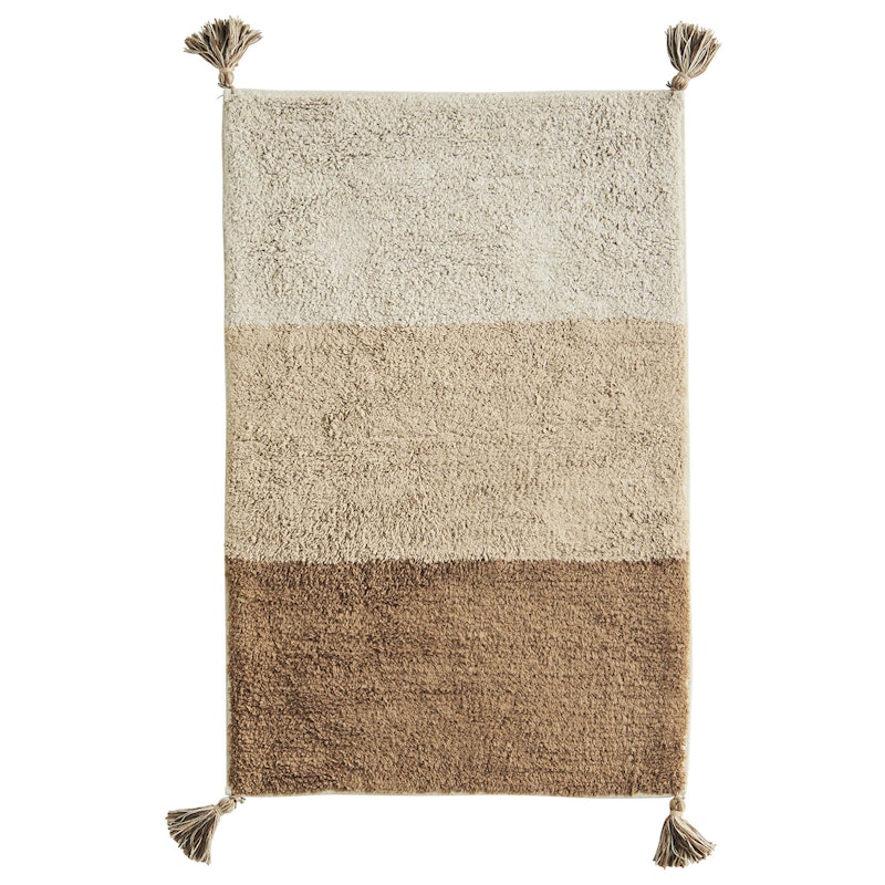 Bath Mat 60x90 cm, Sand/Dijon