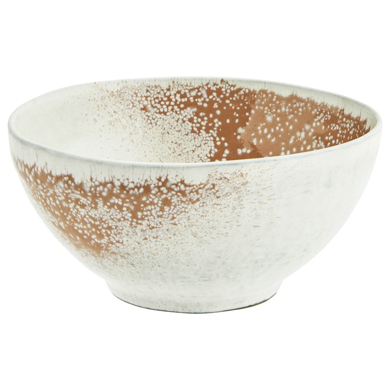 Bowl White/Orange, 60 cl