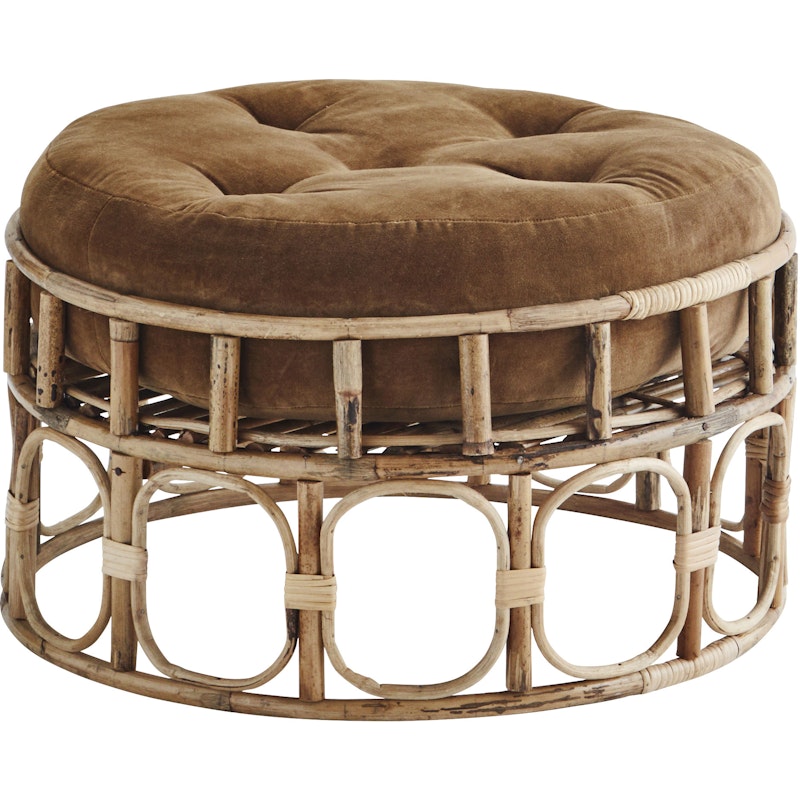 Pouf Round Bamboo 60 cm