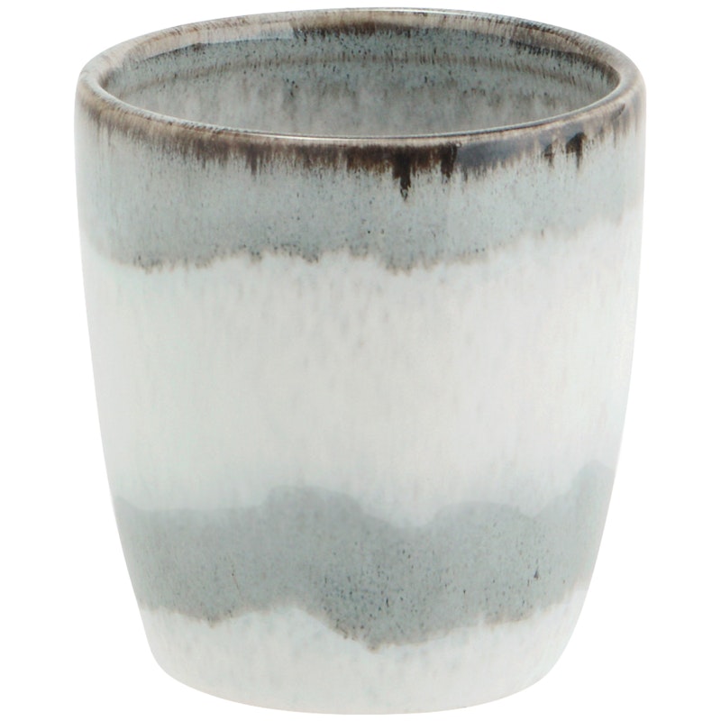 Cup Ø7,5 cm, Grey / White