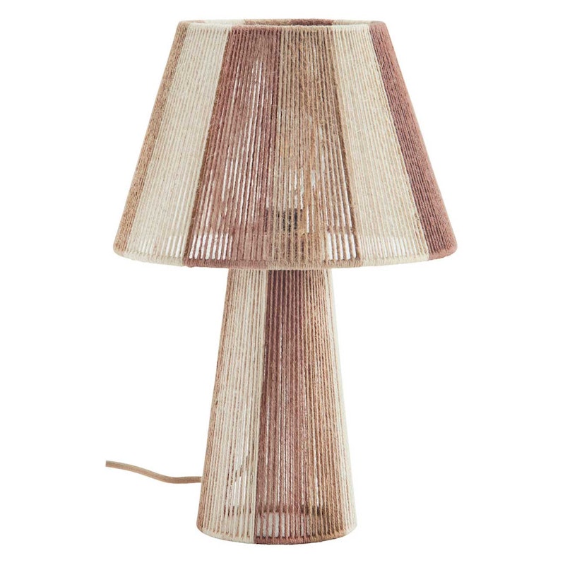 Table Lamp Jute, Off-white/Cinnamon