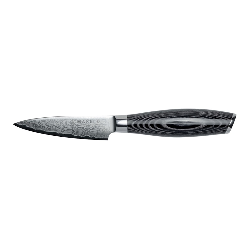 Akio Paring Knife 9 cm, Black