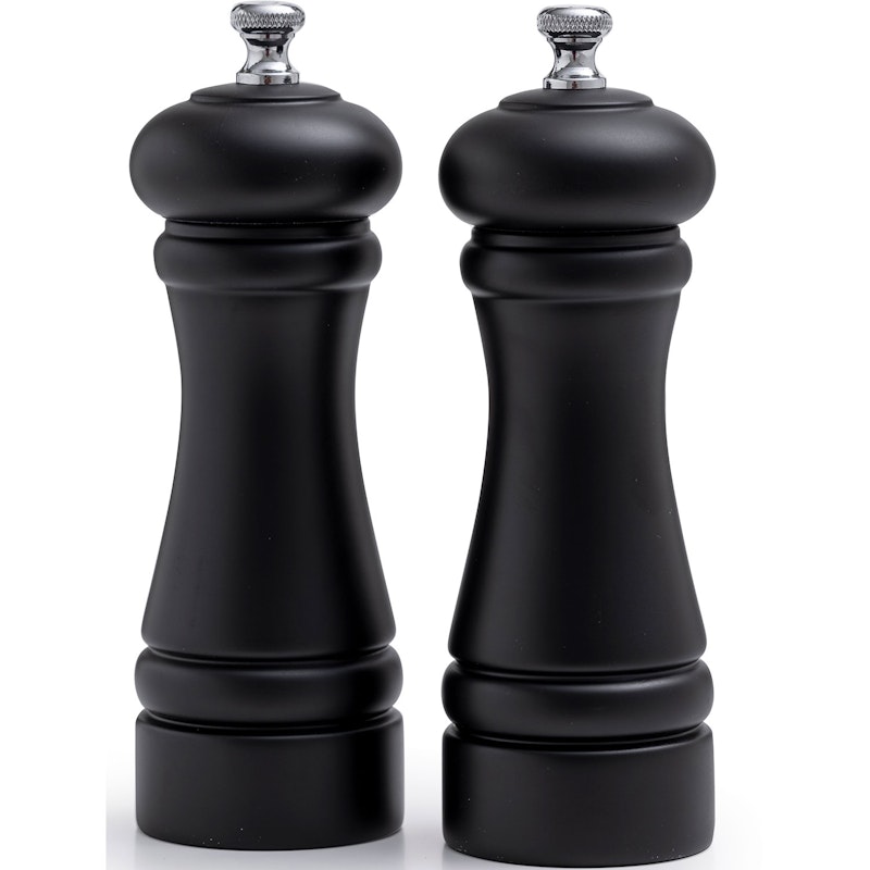 Markus Salt And Pepper Mill Set 17 cm, Black