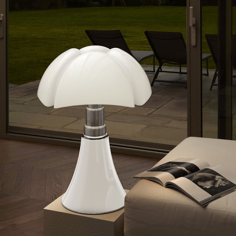 Martinelli Luce Pipistrello Med LED Table Lamp Dark Brown