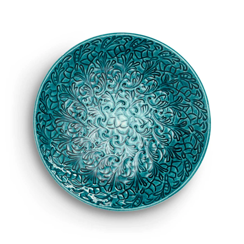 Lace Plate 20 cm, Ocean