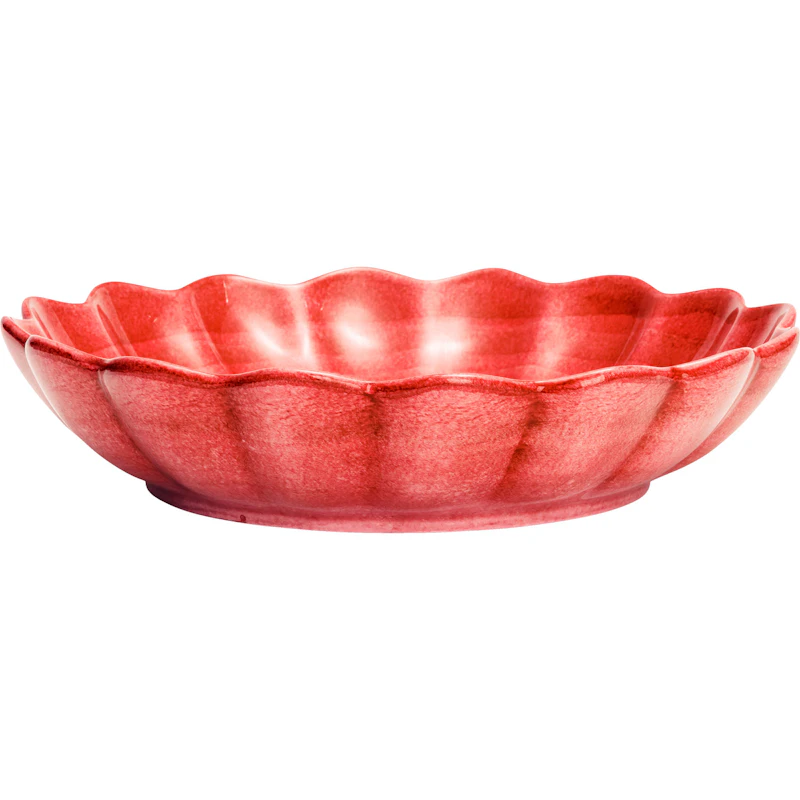 Oyster Bowl 31 cm, Red