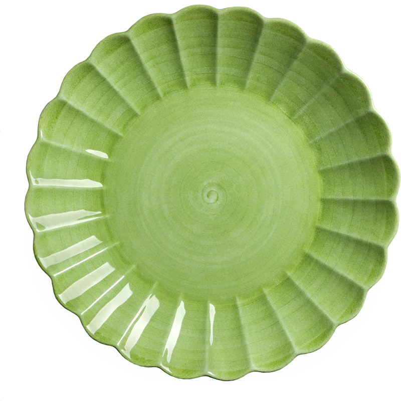 Oyster Dish 42 cm, Green
