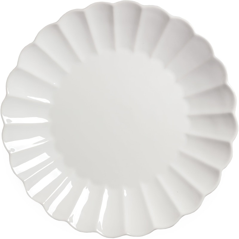 Oyster Dish 42 cm, White
