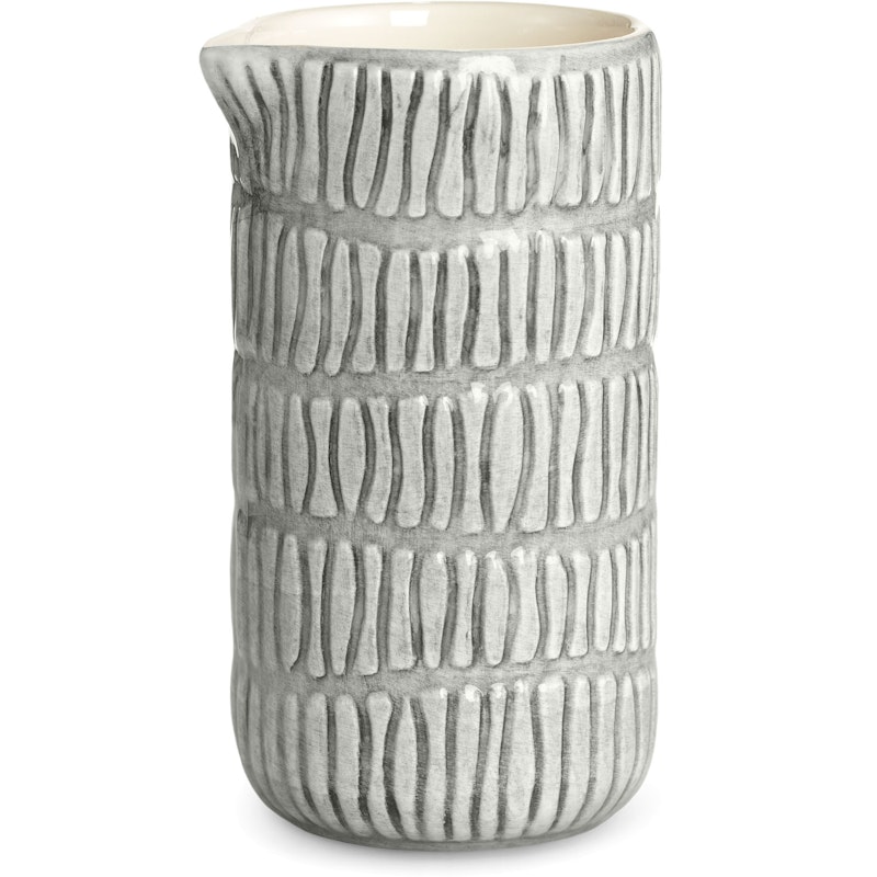 Stripes Jug 30 cl, Grey