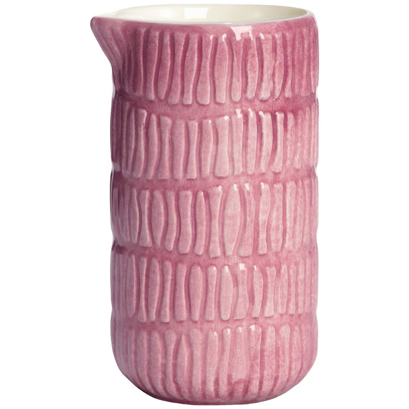 Stripes Jug 30 cl, Pink