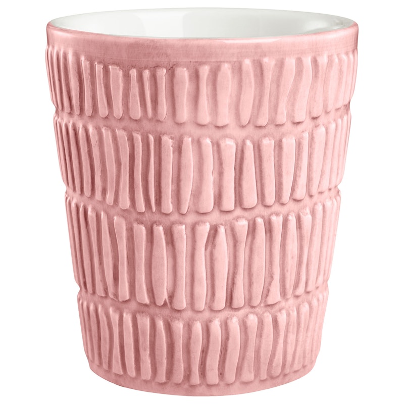 Stripes Mug 30 cl, Light pink