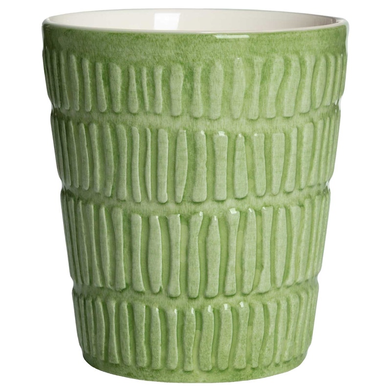 Stripes Mug 30 cl, Green