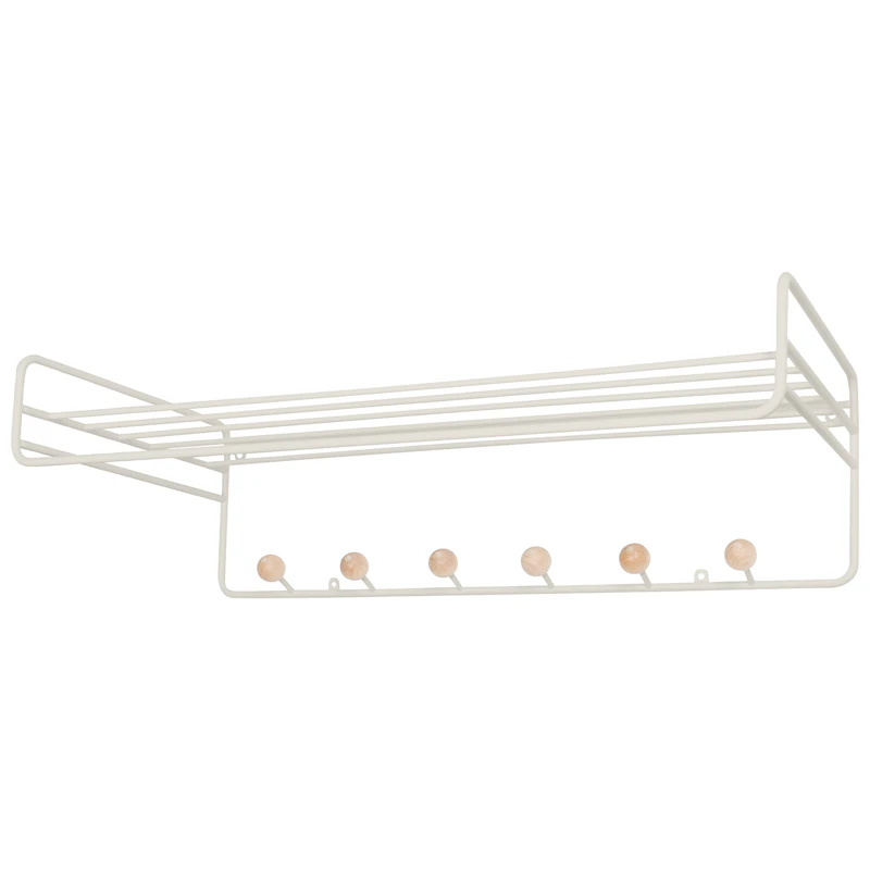 Bill Hat Rack 71 cm, Greige