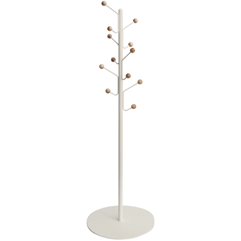 Bill Junior Coat Stand, Silk Grey