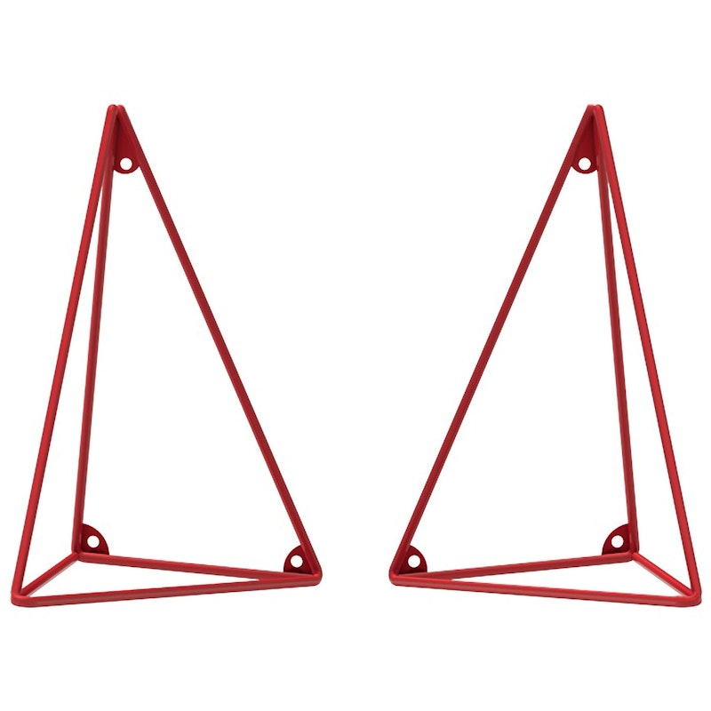 Pythagoras Console 2 Pcs, Red