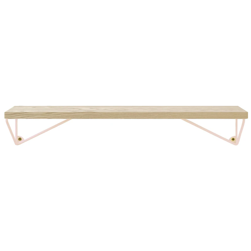 Pythagoras XS Shelf, Pale Pink / Ash