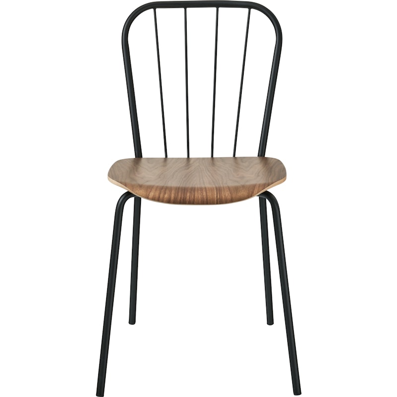 Same Dining Chair, Black/Walnut