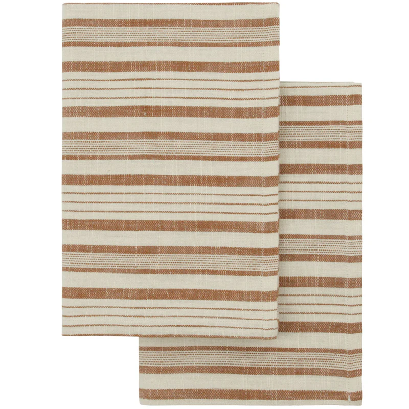 Kitchen Towel 50x70 cm 2-pack, Terracotta