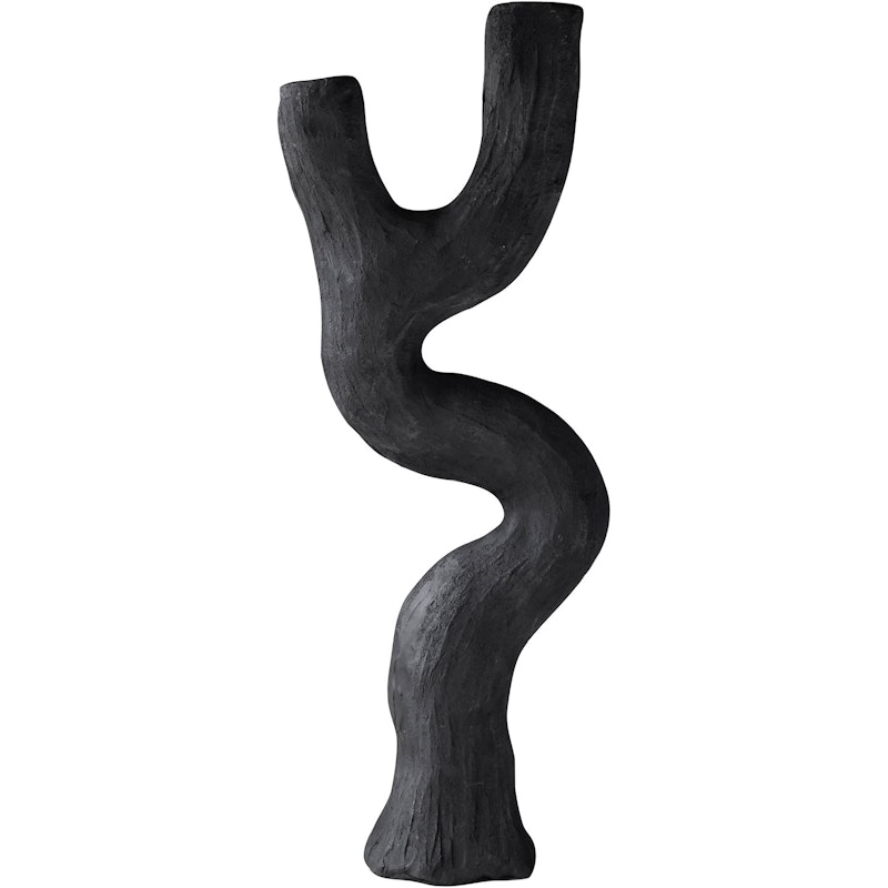 ART PIECE Candle Holder, Black