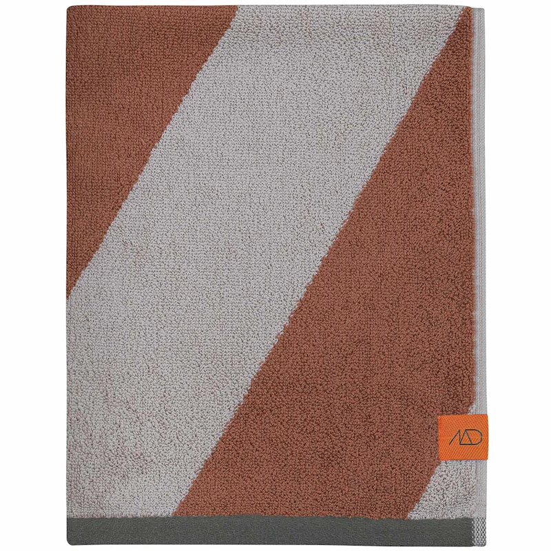 Diagonal Towel 40x55 cm 2-pack, Brick