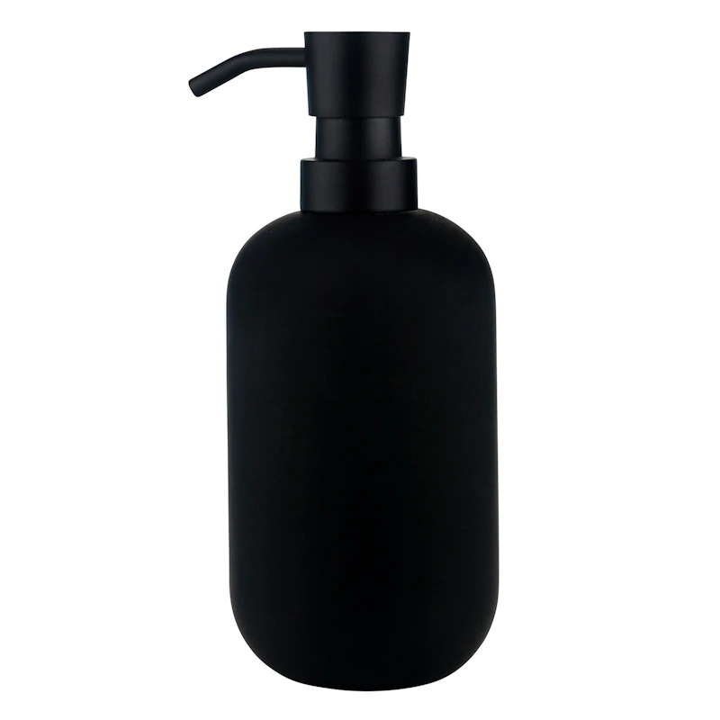 Lotus Soap Dispenser High, Black