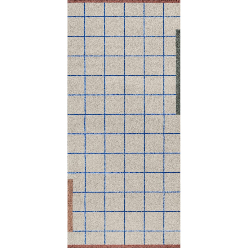 Network Plastic Rug Sand, 70x150 cm