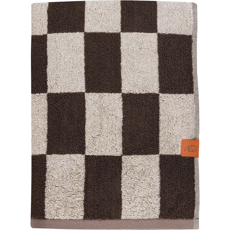 Retro Towel 50x90 cm, Chocolate