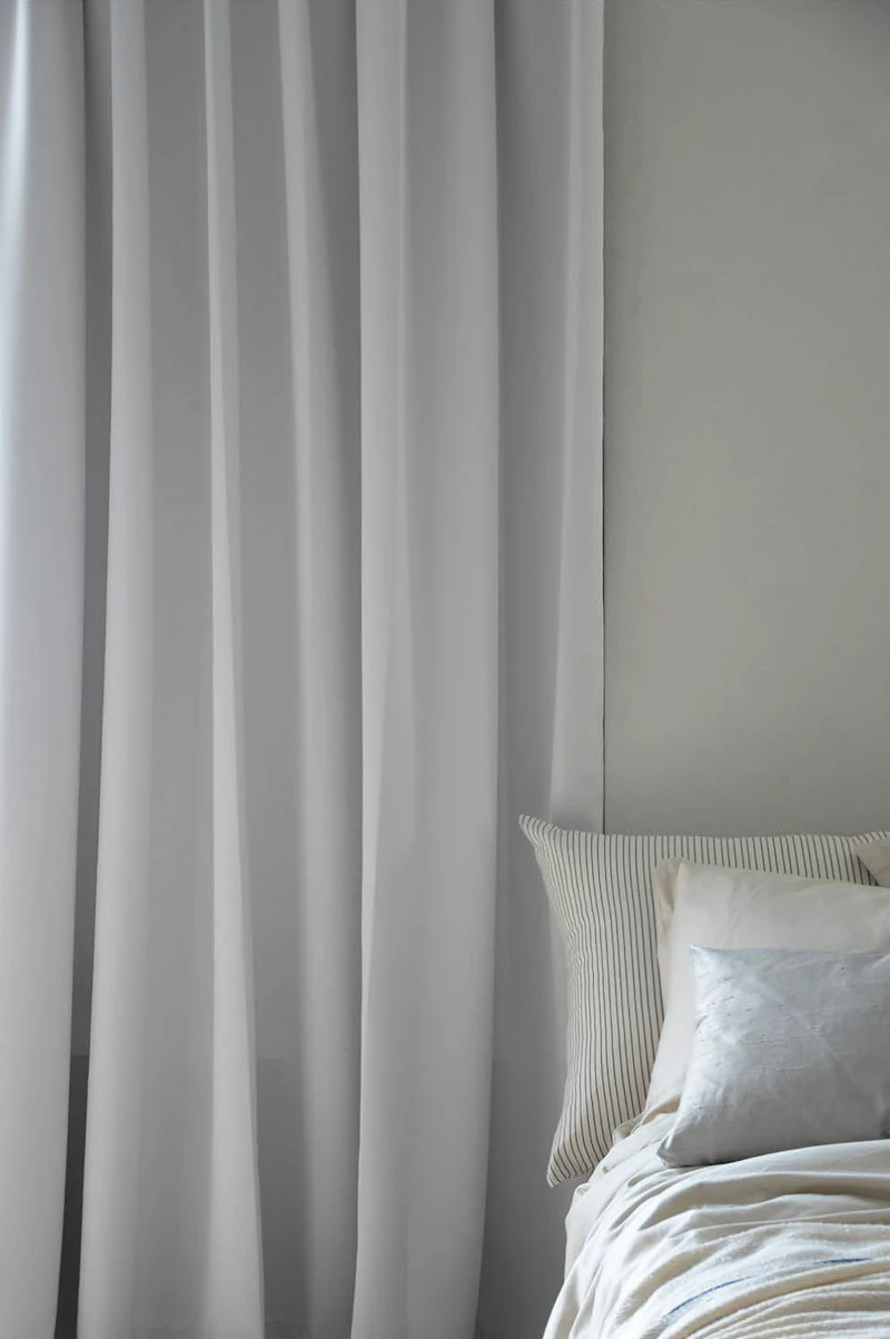 Blackout  Hotel Curtain 290x250 cm, Pearl white