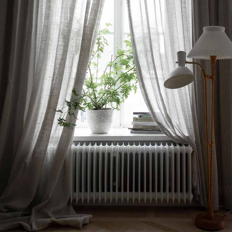 Ellie Curtain Double Width 290x290 cm, Nature