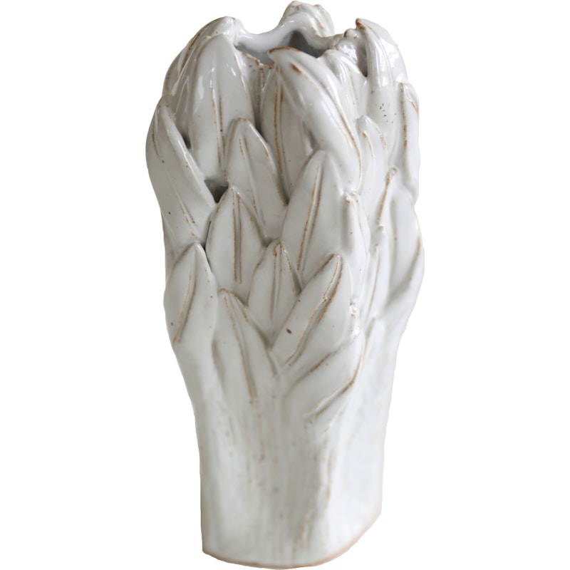 Vass Vase Handcrafted, White