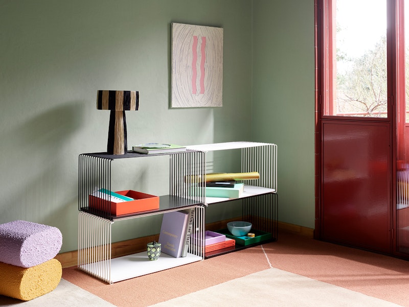 Panton Wire Extended Shelf 34, Snow from Montana | RoyalDesign