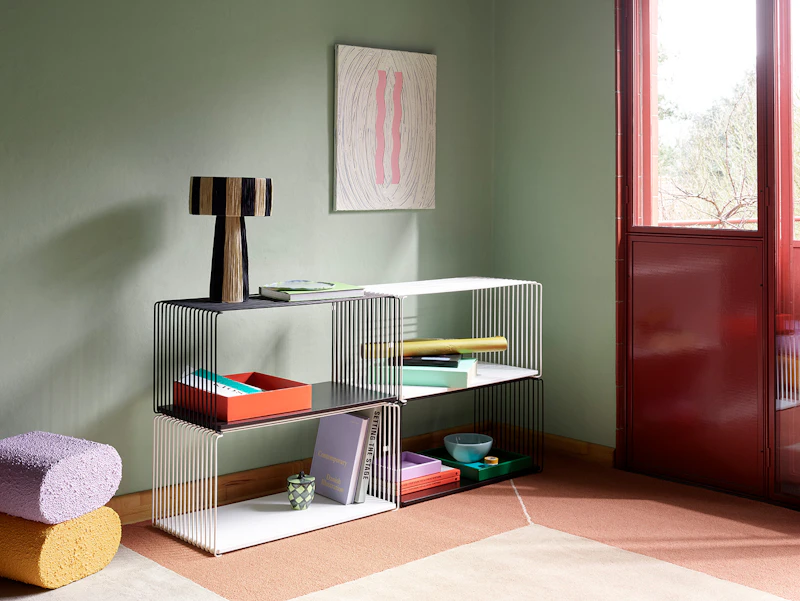 Panton Wire Extended Shelf 34, Snow from Montana | RoyalDesign